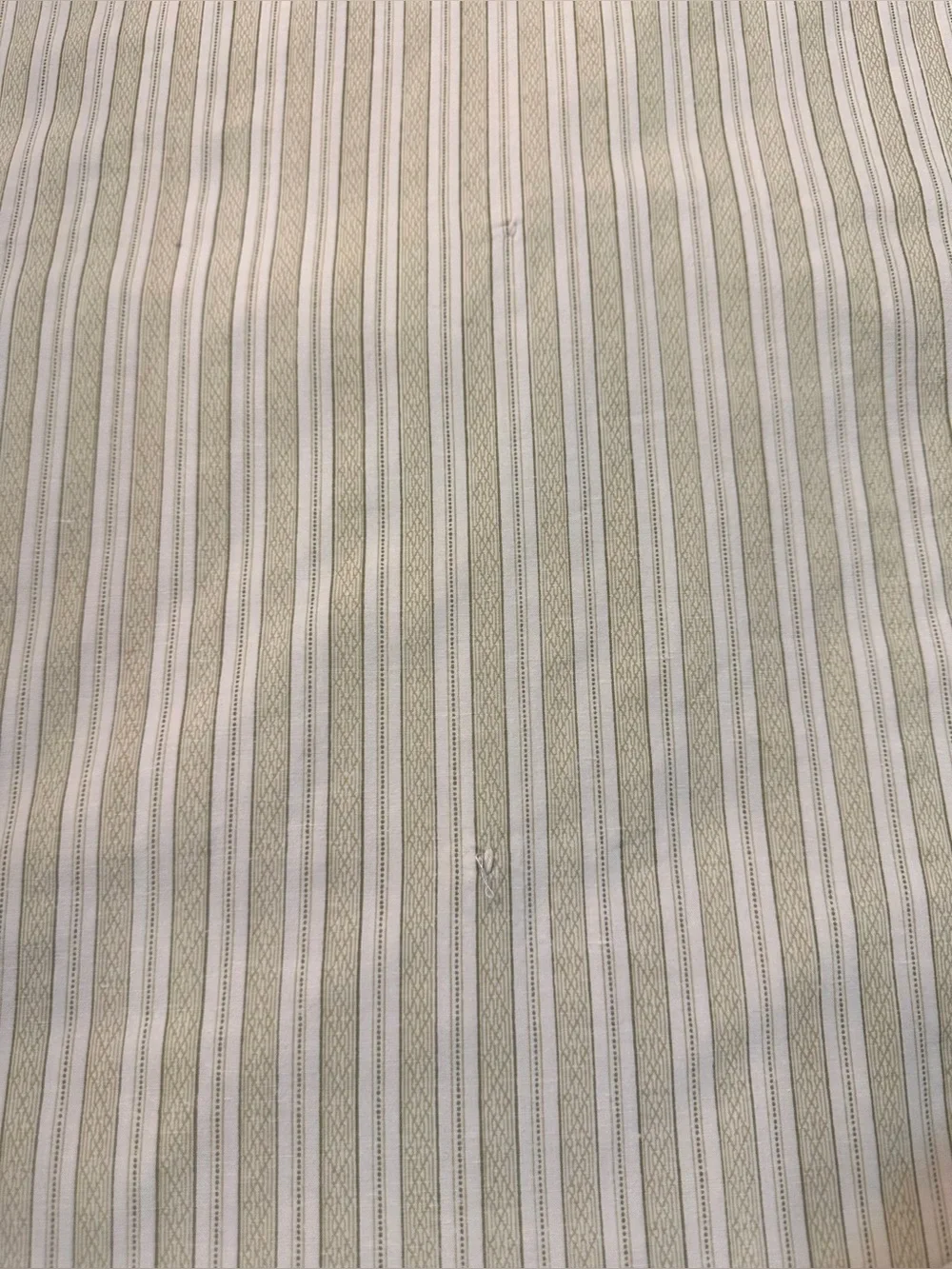 VTG Tommy Hilfiger Patchwork Tie Quilt Coverlet 88x86” Cotton Pastels Stripes